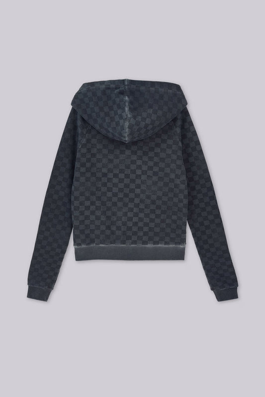 Jaded London Checkerboard Mini Monster Hoodie