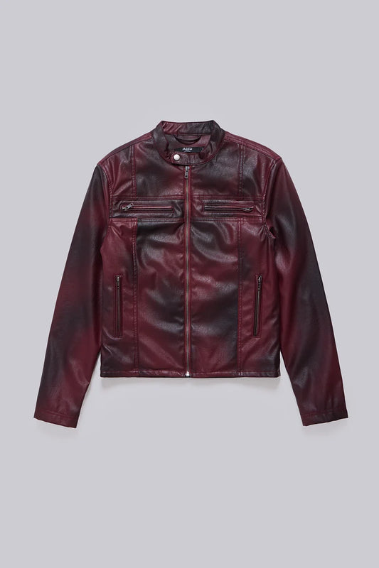 Jaded London Oxblood Piston Jacket
