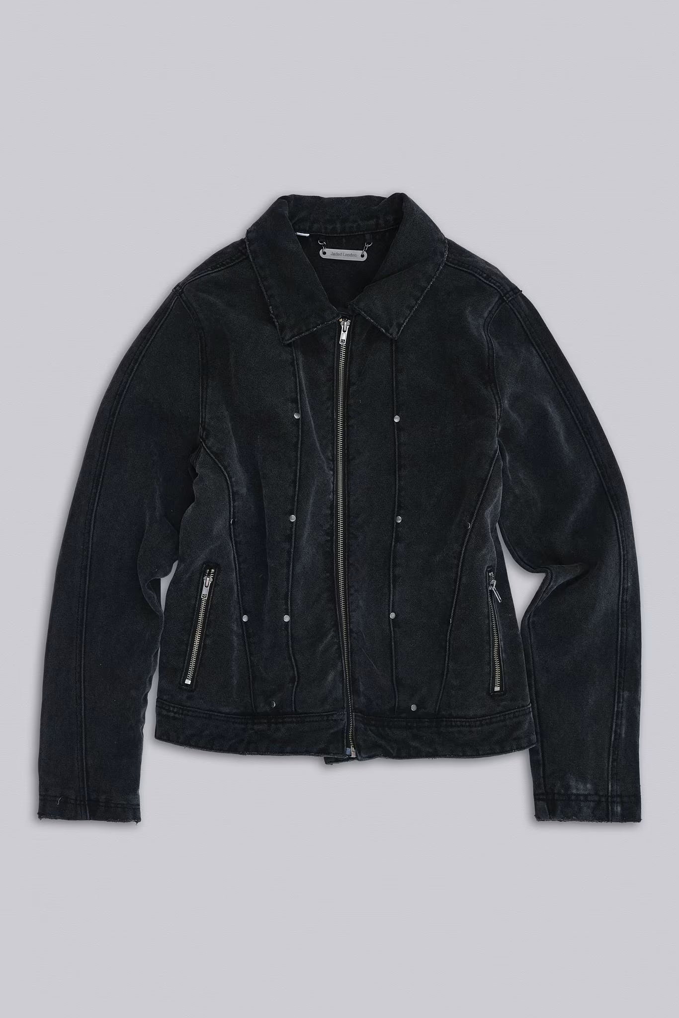 Jaded London Stud Denim Jacket