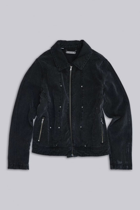 Jaded London Stud Denim Jacket