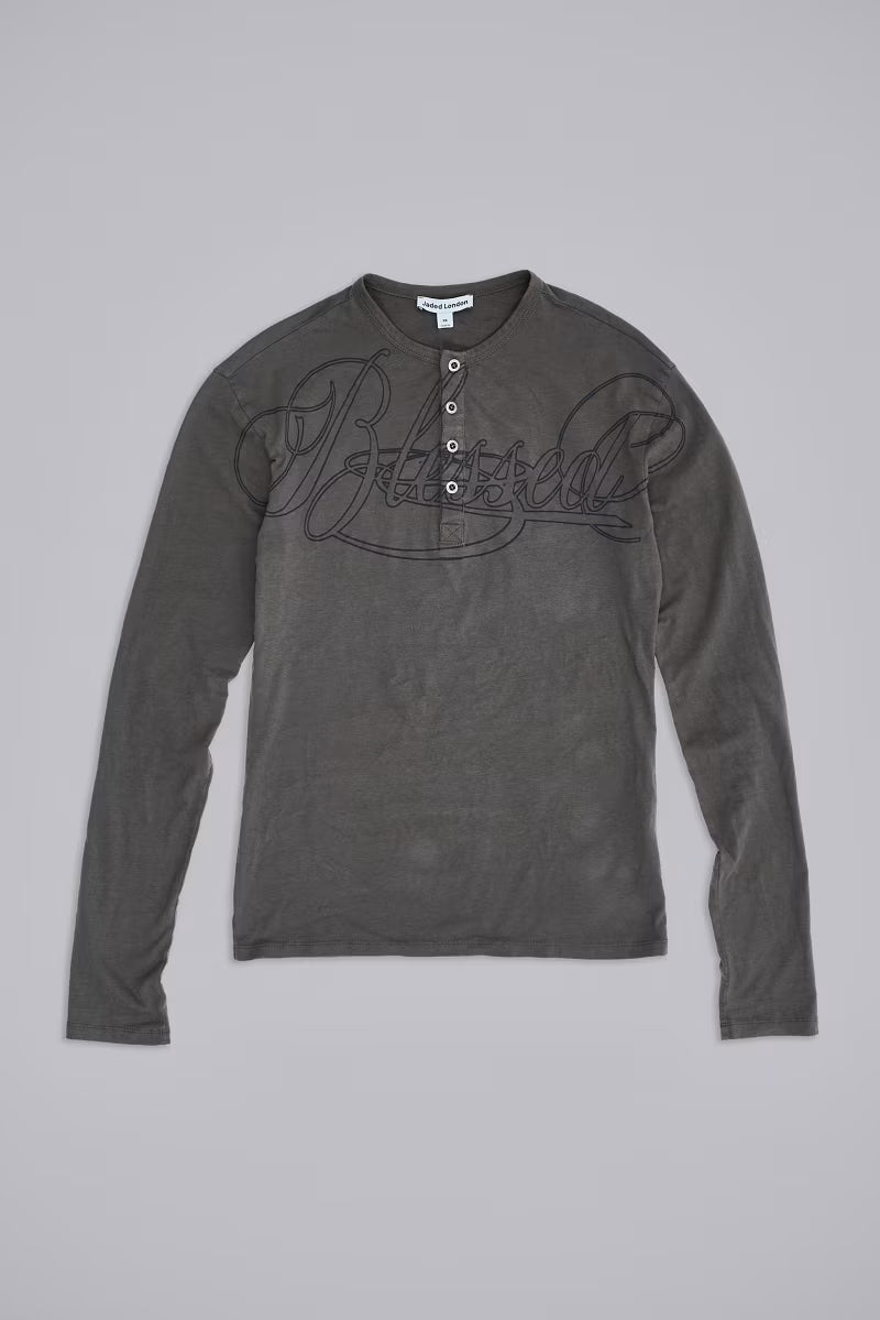 Jaded London Blessed Henley Top