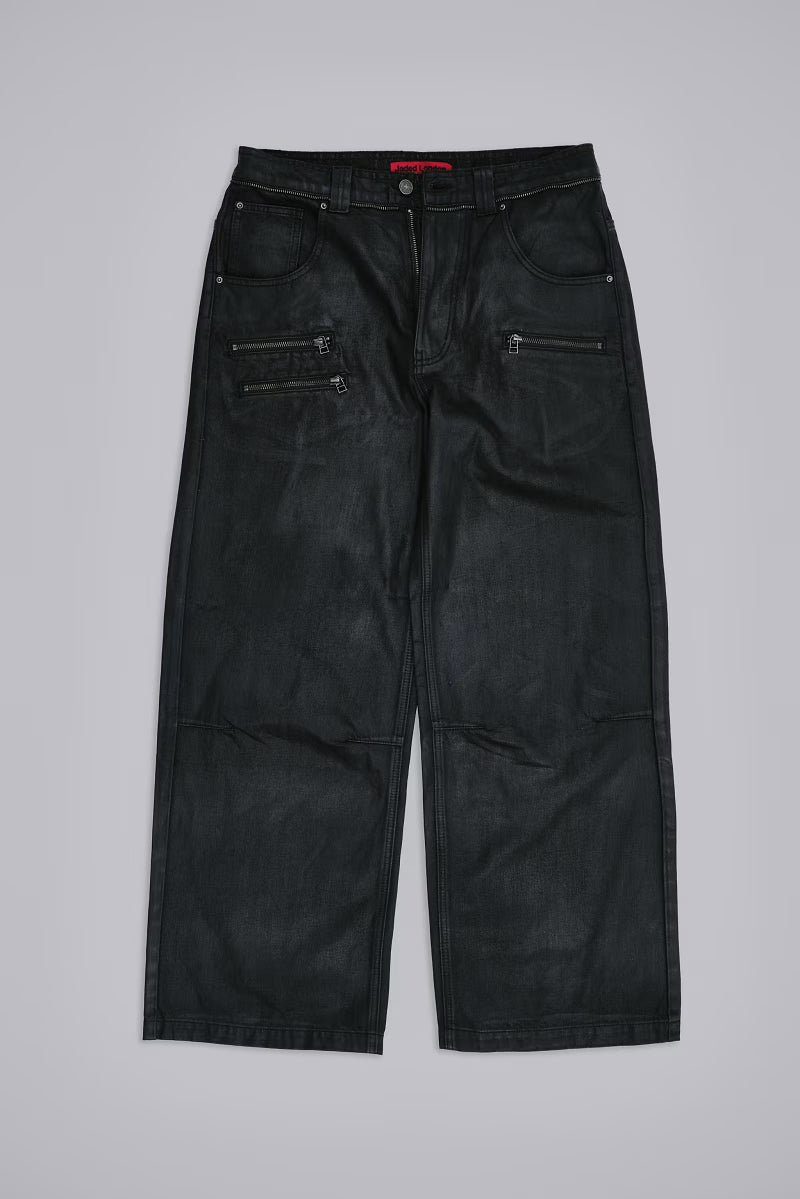 Jaded London Bedrock Zip Colossus Jeans