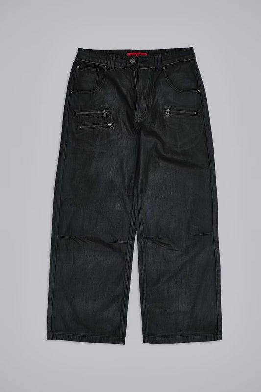 Jaded London Bedrock Zip Colossus Jeans