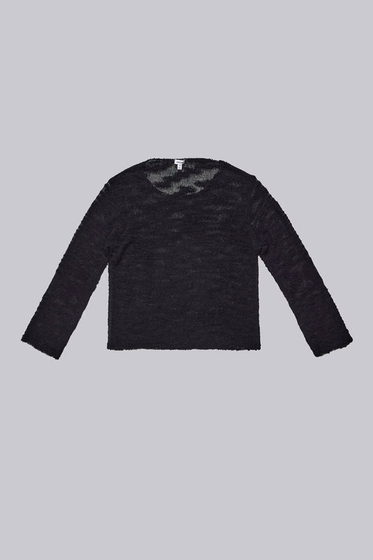 Jaded London Black Stray Knit