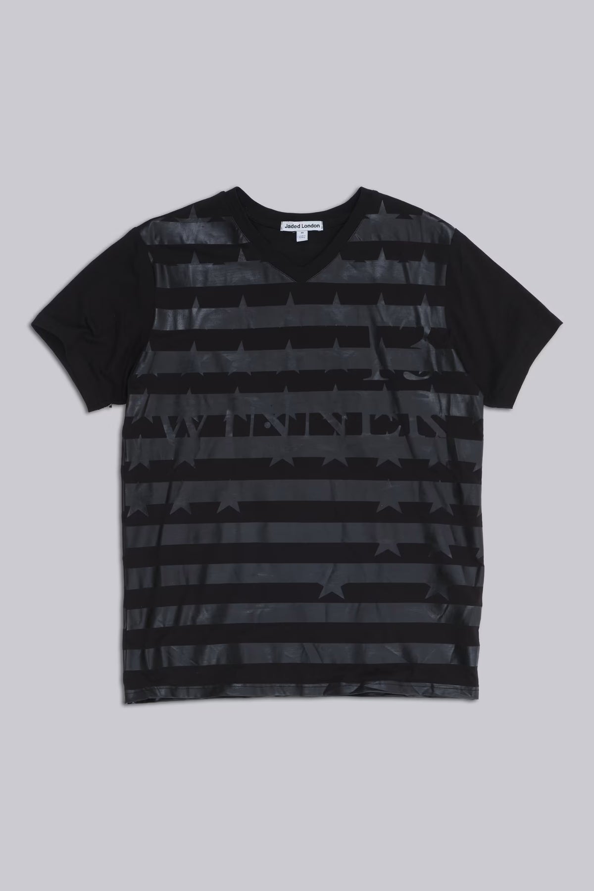 Jaded London Winner V Neck T-Shirt