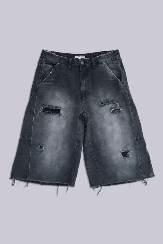 Jaded London Skate Distressed Carpenter Shorts