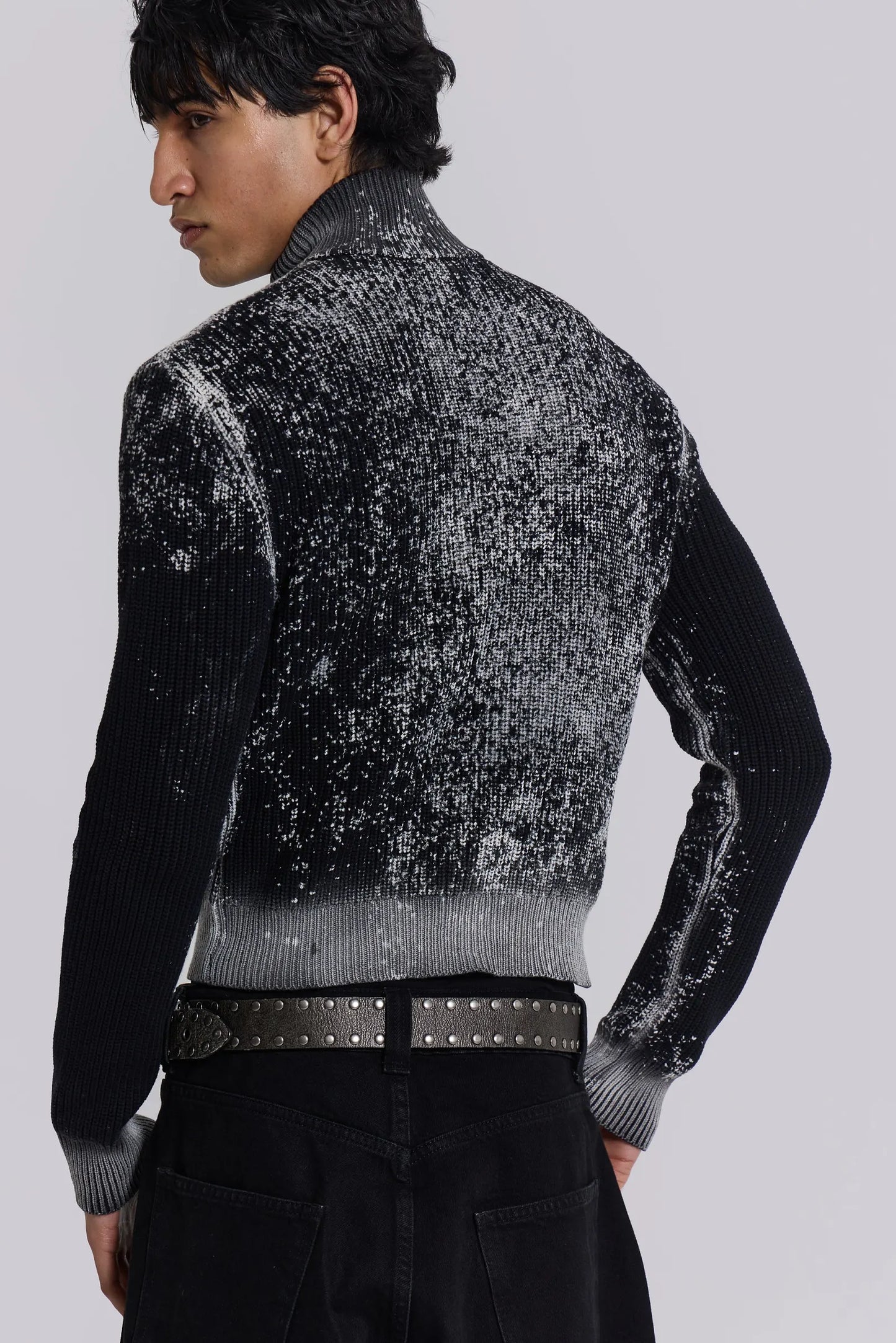 Jaded London Pigment Dyed Lucid Knit