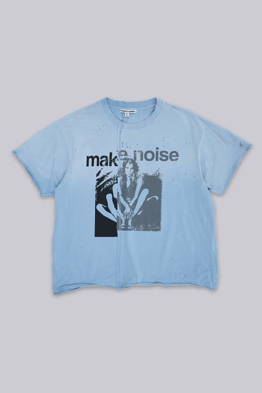 Jaded London Make Noise Spliced Cropped T-Shirt