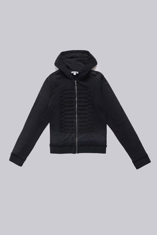Jaded London Black Military Monster Hoodie