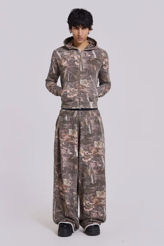 Jaded London Woodland Camo Mini Monster Tracksuit