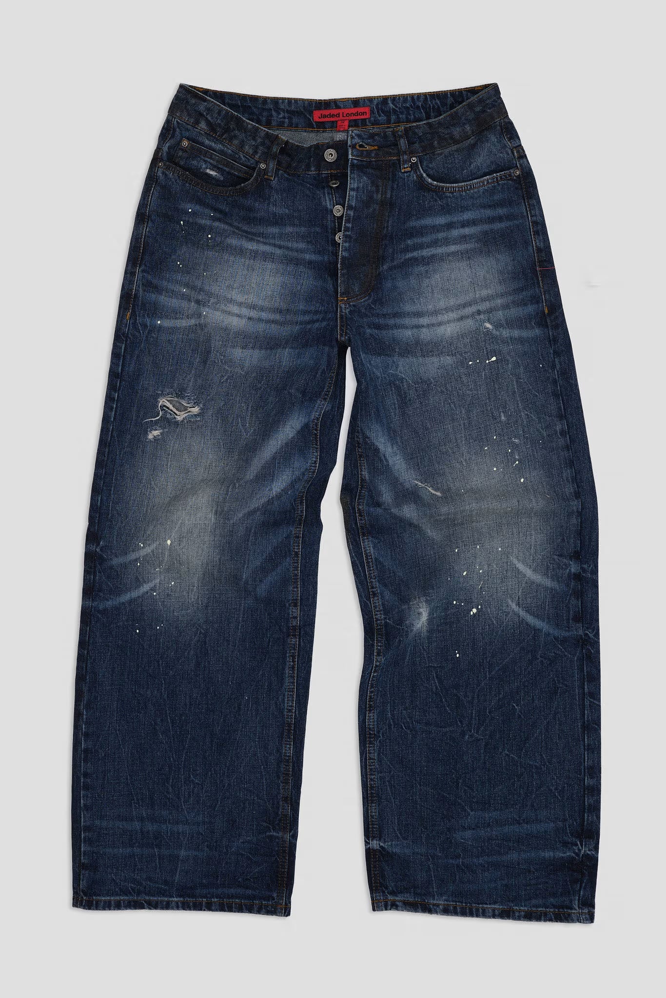 Jaded London Sky Lowrise Colossus Jeans