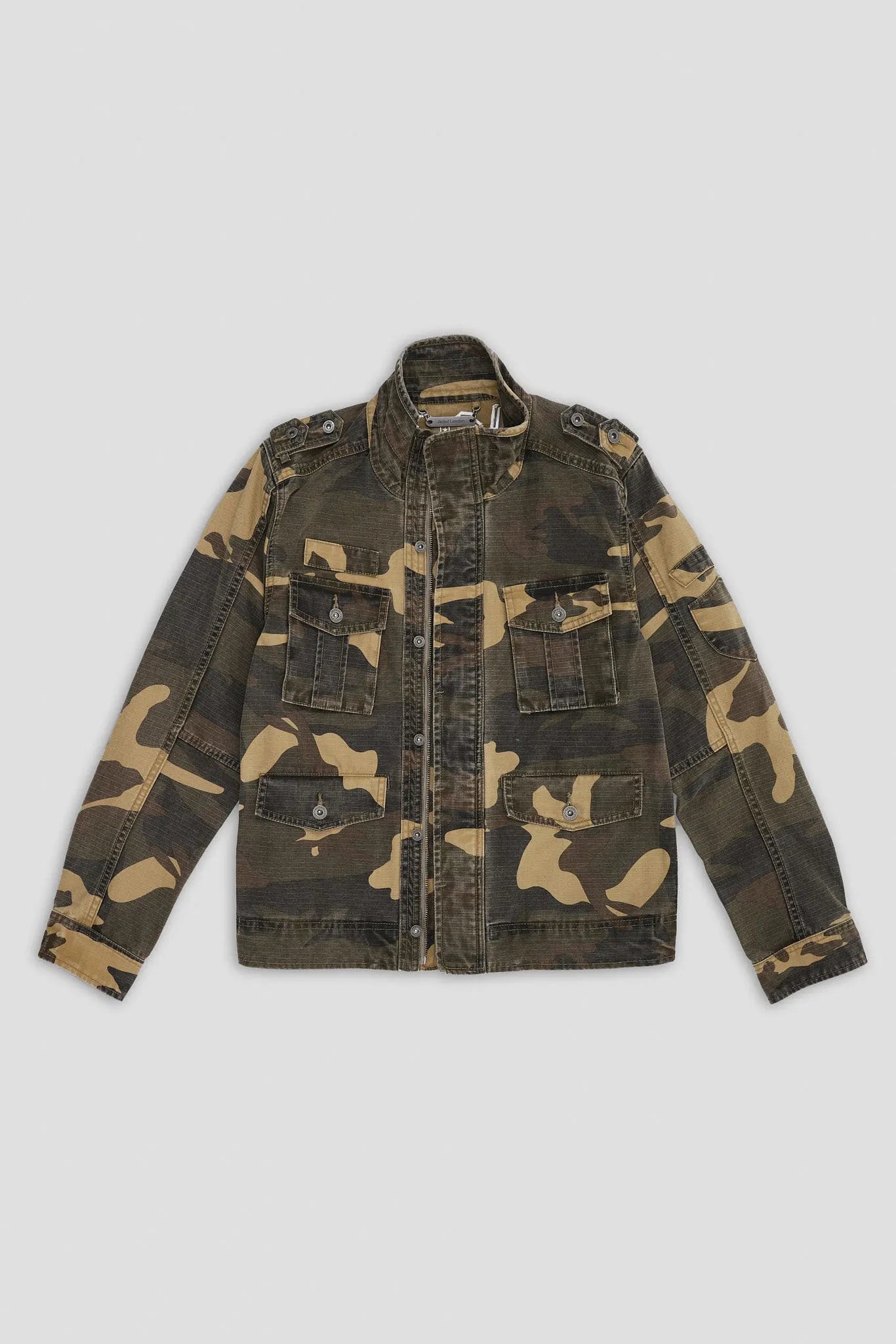 Jaded London Field Camo Ripstop Jacket
