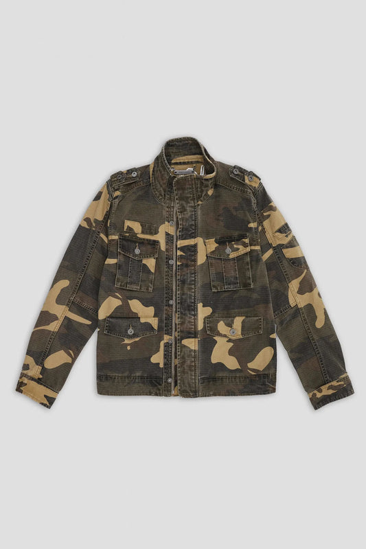 Jaded London Field Camo Ripstop Jacket