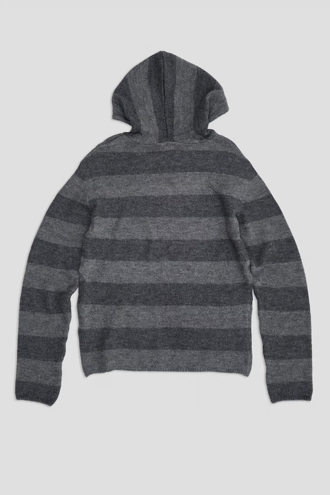 Jaded London Dornan Striped Knit Hoodie