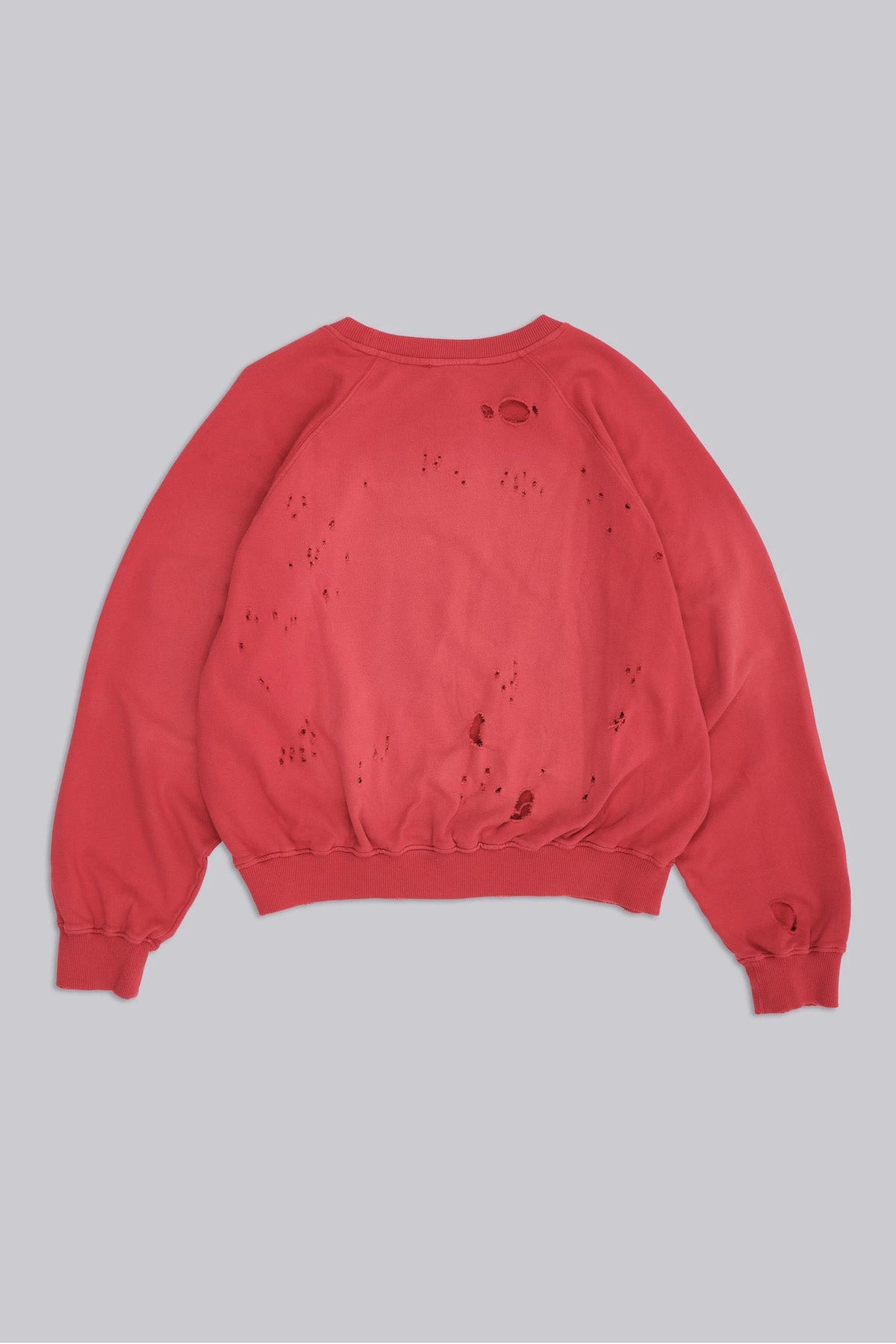Jaded London Red Sun Fade Crewneck