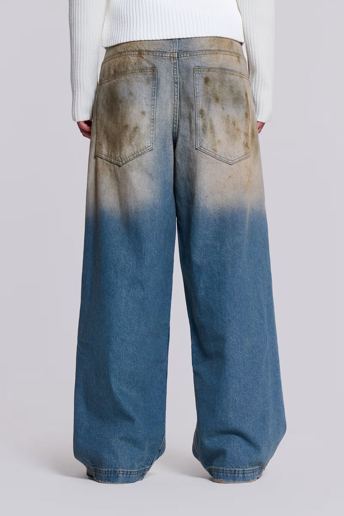 Jaded London Mud Wash Colossus Jeans