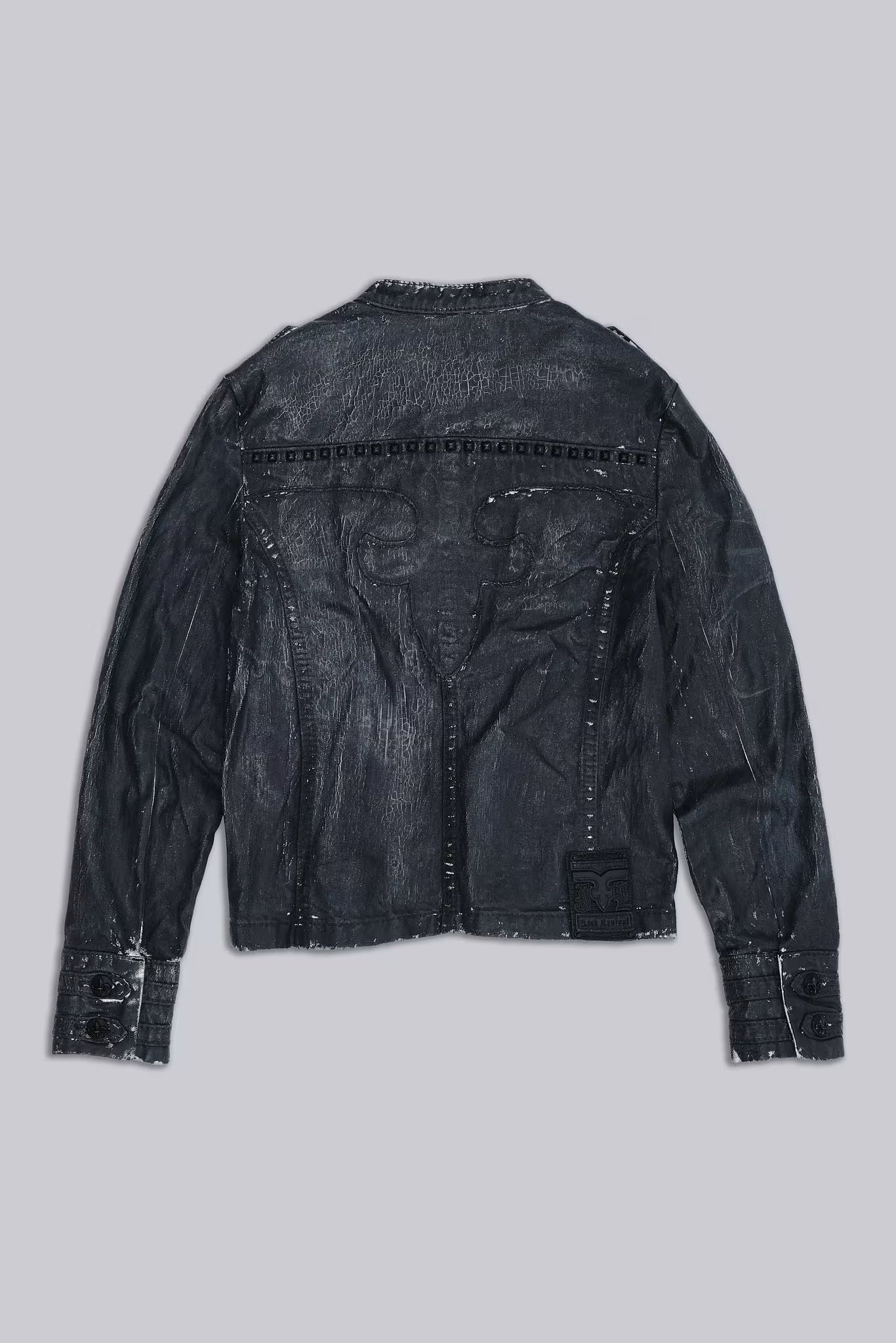Jaded London Rock Revival Military Moto Jacket