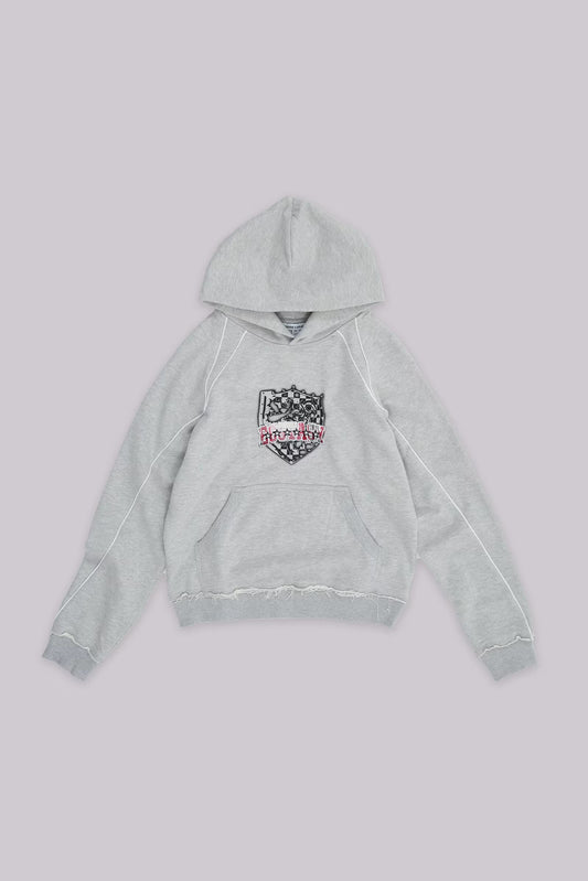 Jaded London Grey Tempo Hoodie
