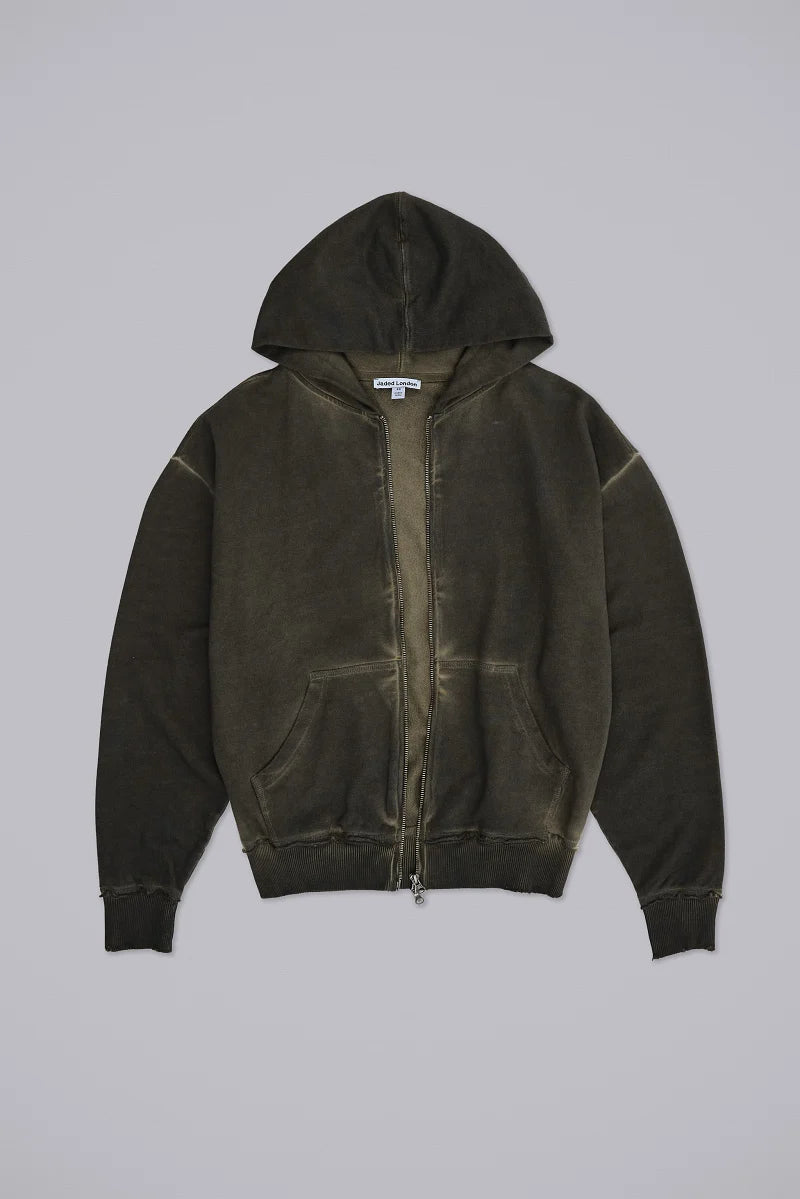 Jaded London Khaki Oversized Monster Hoodie