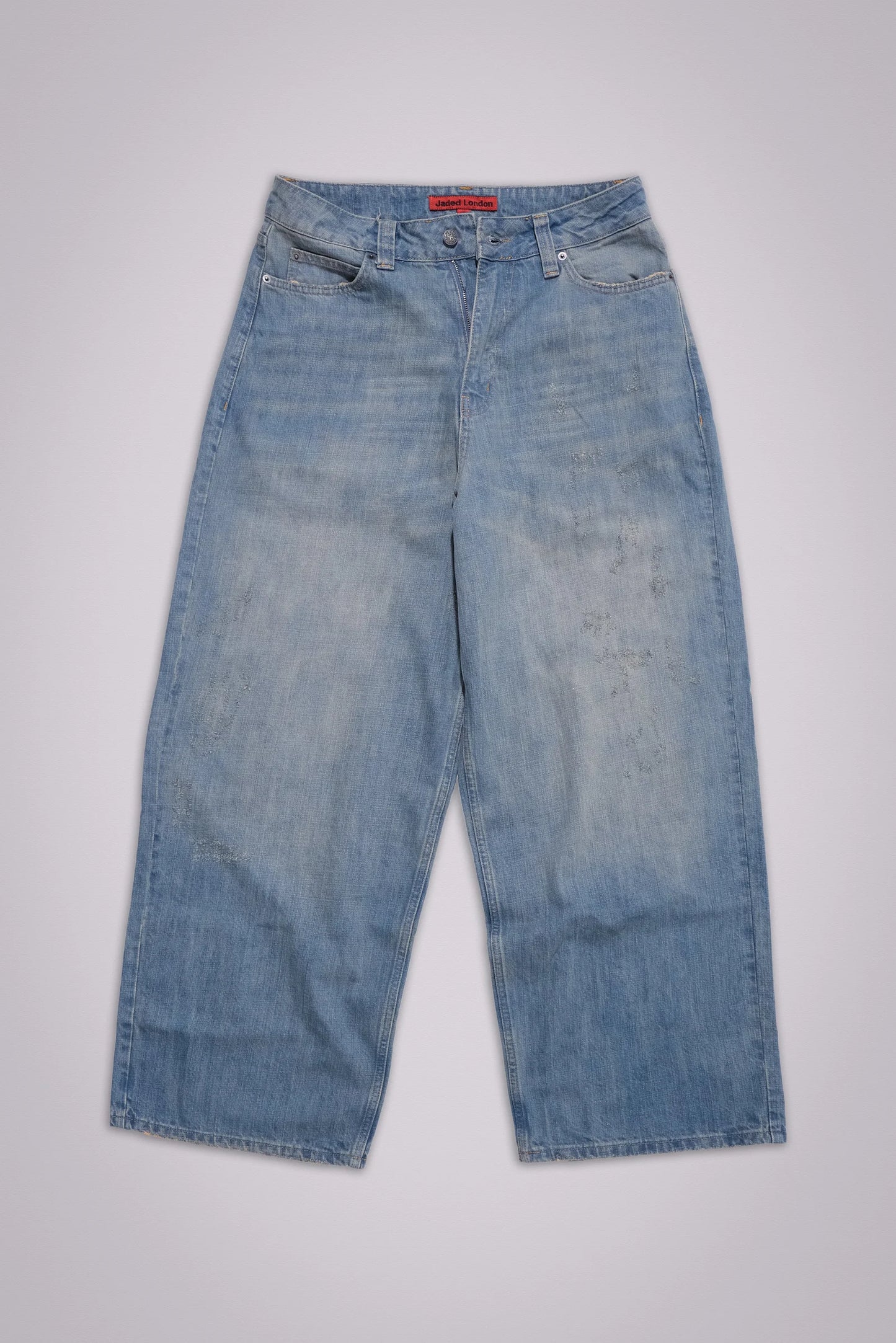 Jaded London Light Wash Slub XL Colossus Jeans