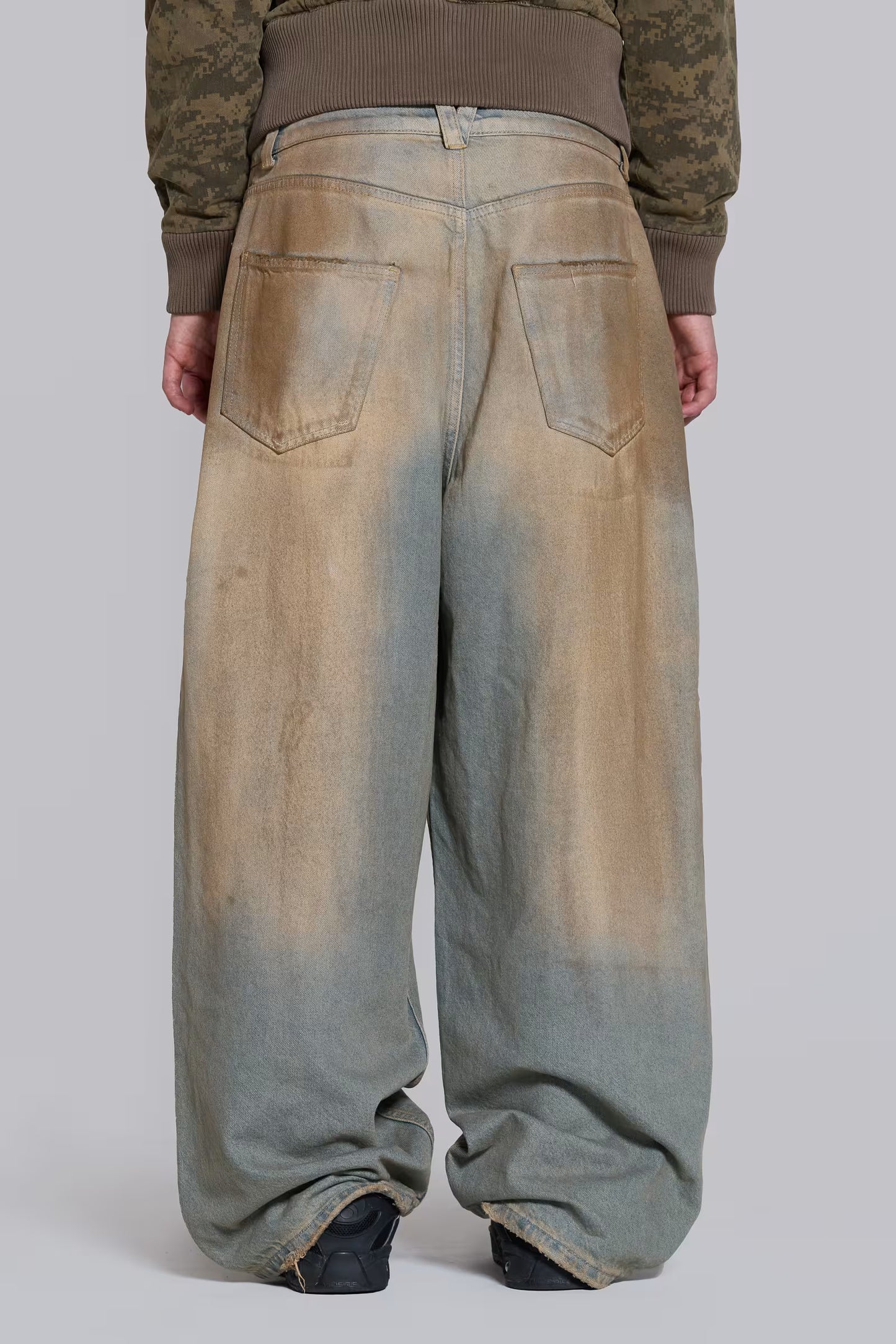 Jaded London LDN Mud XL Colossus Jeans