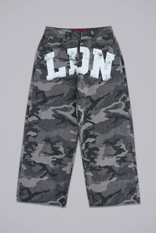 Jaded London Camo LDN XL Colossus Jeans