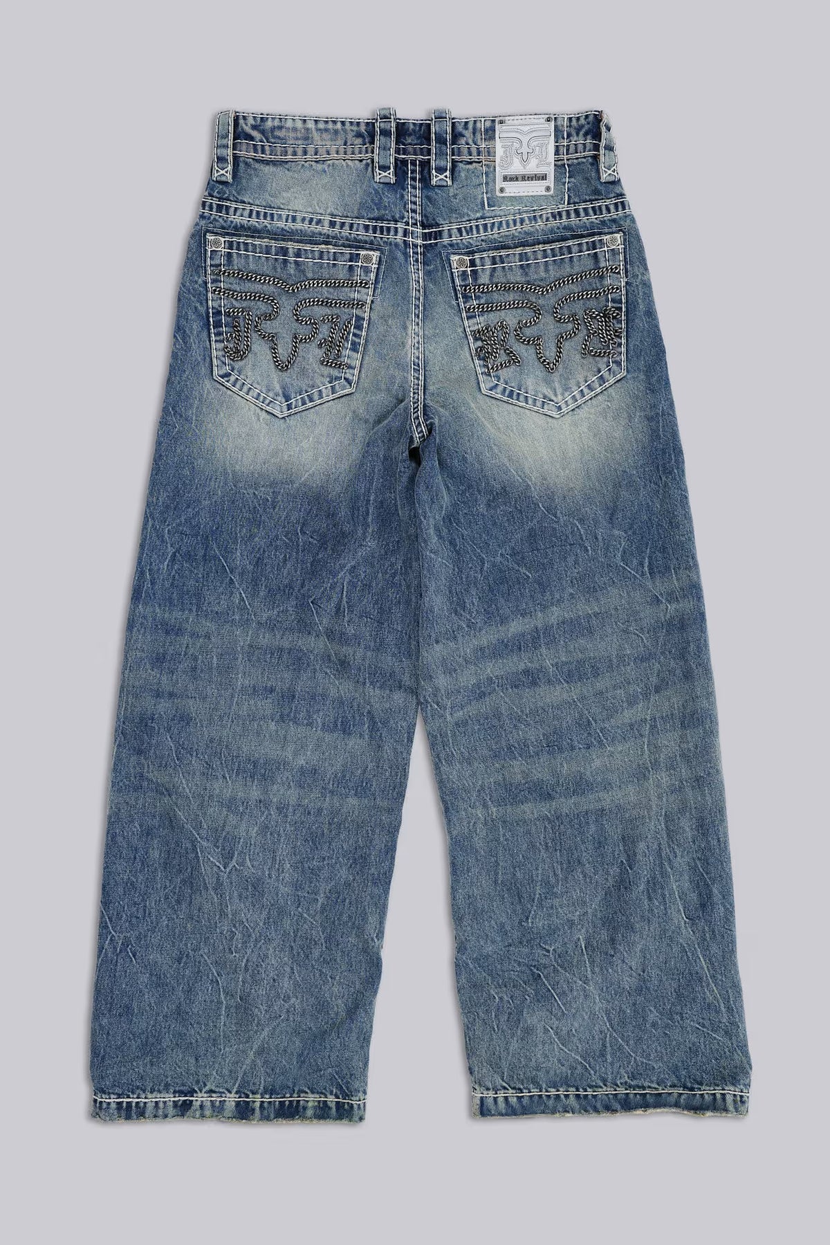 Jaded London Rock Revival Broken Road Jeans