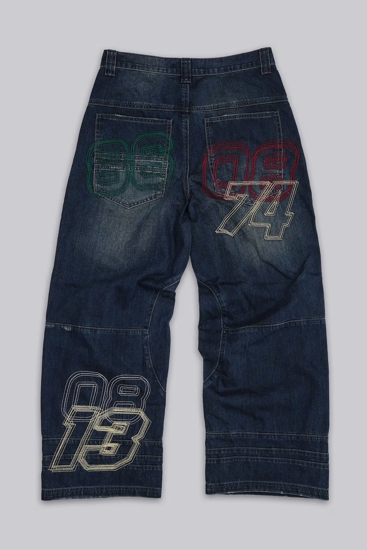 Jaded London 2K13 Moto Panelled Colossus Jeans