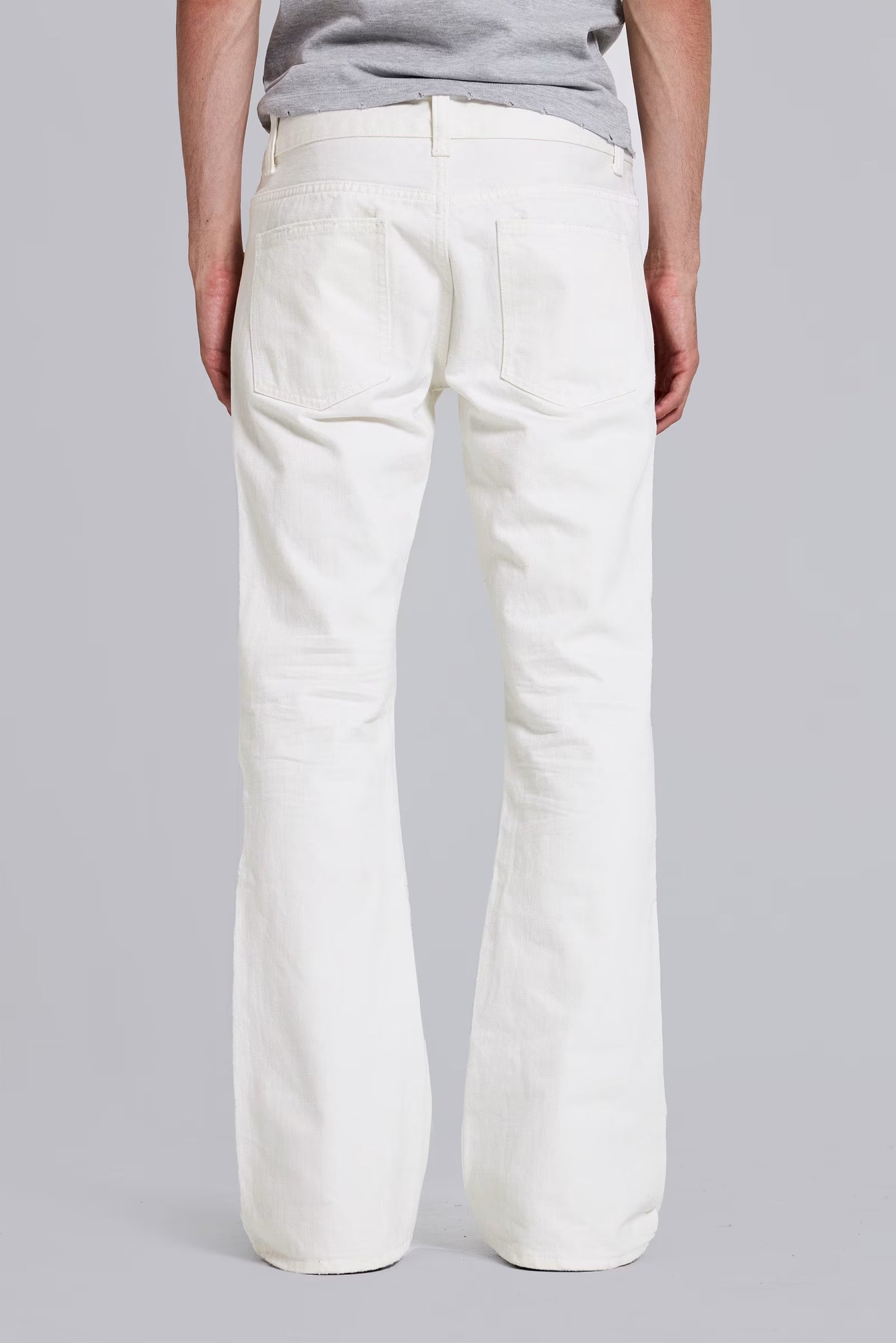 Jaded London Ecru Jude Bootcut Jeans