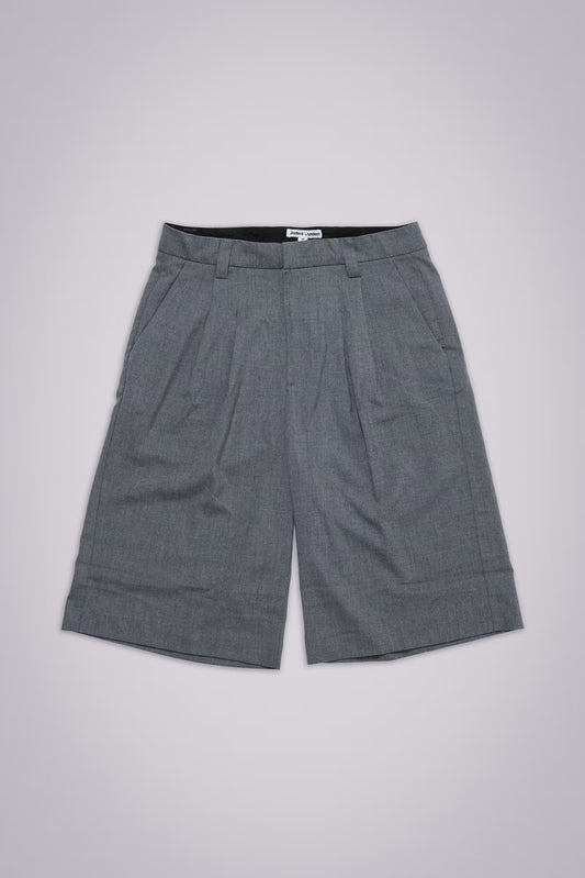 Jaded London Grey Goliath Tailored Baggy Shorts