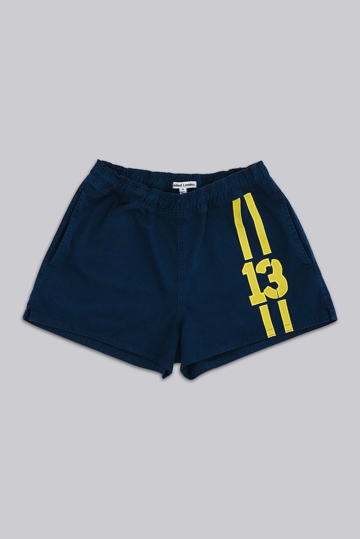 Jaded London Navy Runner 13 Shorts