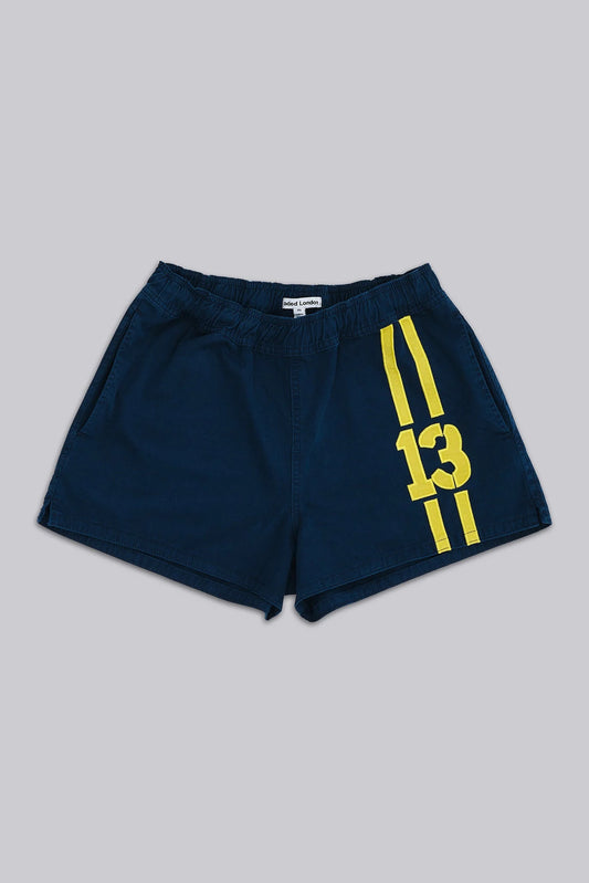 Jaded London Navy Runner 13 Shorts