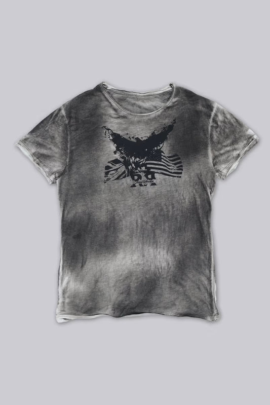 Jaded London Rock Revival Faded Eagle T-Shirt