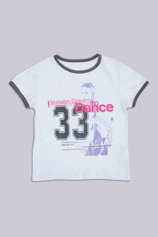 Jaded London Heavenly Ringer T-Shirt