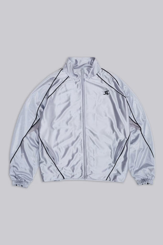 Jaded London Metallic Vapor Tracksuit Top