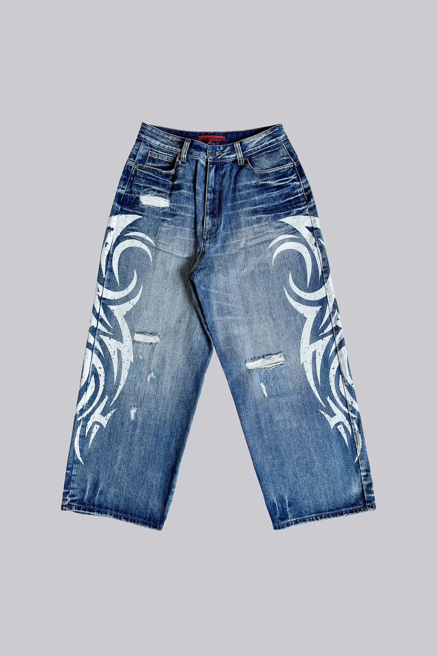 Jaded London Light Wash Blade XL Colossus Jeans