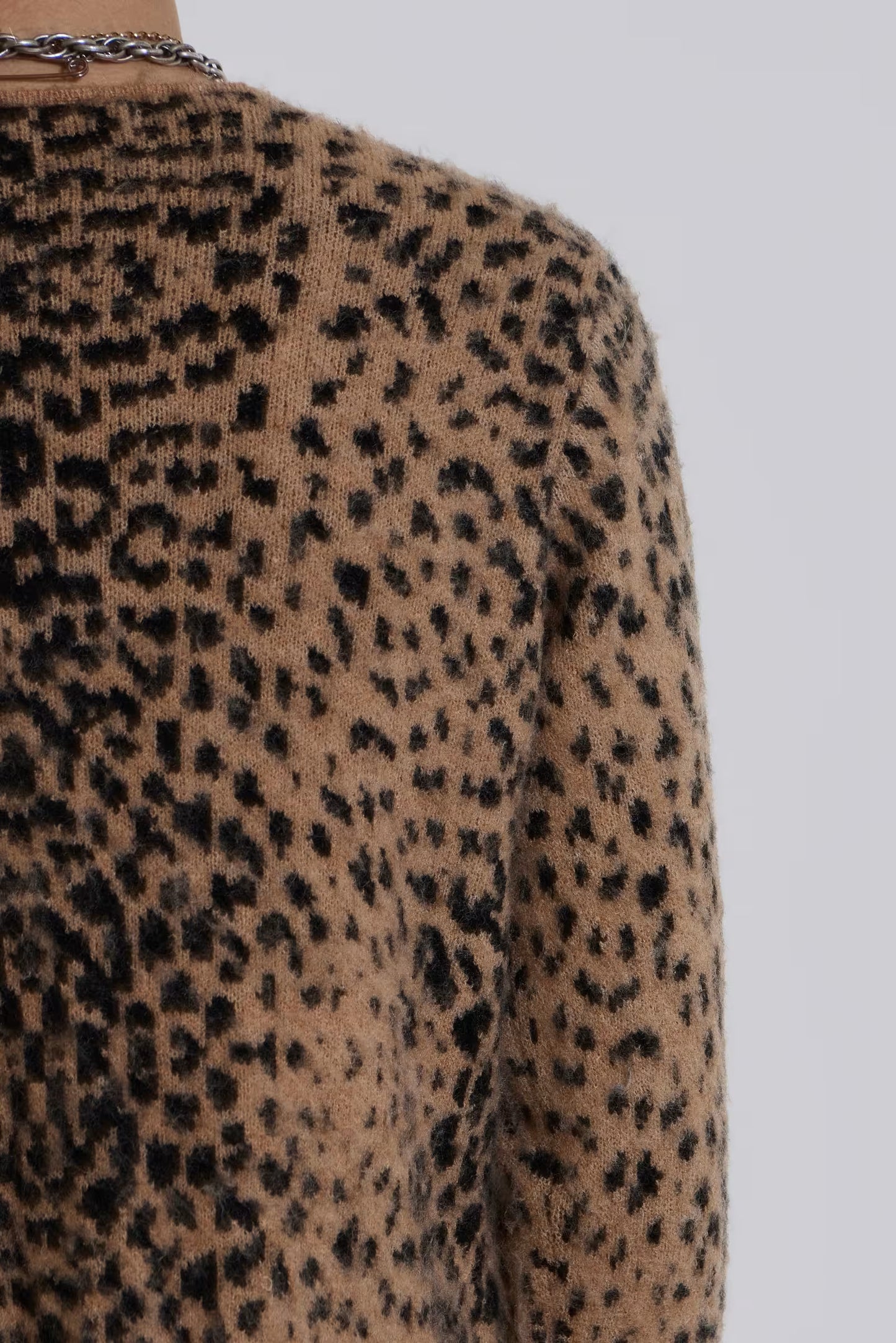 Jaded London Leopard Chuck Cardigan